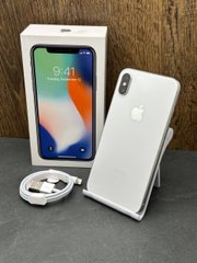 iPhone X 64gb Silver бу, Майдан, 64 ГБ, 5,8 ", A11 Bionic, 200$, Рассрочка Monobank и ПриватБанк от  2 до 12 месяцев