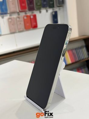 iPhone 14 Pro Max 128gb Silver бу (фізична сім-карта), Майдан, 128 ГБ, 6,7 ", A16 Bionic, 530$, 🐾 3 платежа(Моно банк), Рассрочка до 12 месяцев