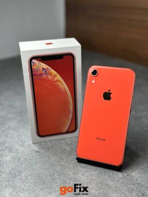 iPhone Xr 128gb Coral бу, Осокорки, 128 ГБ, 6,1 ", A12 Bionic, 235$, Рассрочка Monobank и ПриватБанк от  2 до 12 месяцев