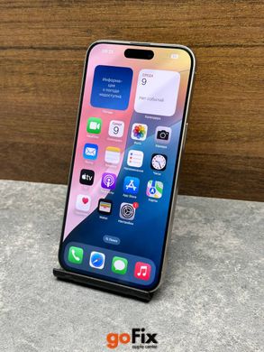 iPhone 15 Pro Max 256gb Natural Titanium б/у (фізична сім-карта), Осокорки, 256 ГБ, 6,7 ", A17 Pro, 1100$, Розстрочка вiд Monobank і ПриватБанк від 2 до 12 мiсяцiв