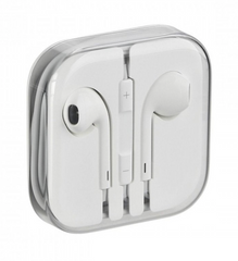 Навушники Apple EarPods 3.5 Jack with Remote and Mic high copy (White), Майдан