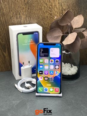 iPhone X 256gb Silver бу, Майдан, 256 ГБ, 5,8 ", A11 Bionic, 230$, Розстрочка вiд Monobank і ПриватБанк від 2 до 12 мiсяцiв