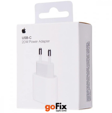 Мережевий зарядний пристрій Apple 20W USB-C Power Adapter Original from box (White), Майдан, Осокорки