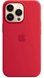 Чехол Silicone Case for iPhone 13 Pro Max Red