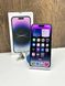 iPhone 14 Pro 256gb Deep purple бу (физическая сим), Майдан, 256 ГБ, 6,1 ", A16 Bionic, 900$, Рассрочка Monobank и ПриватБанк от  2 до 12 месяцев