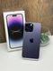 iPhone 14 Pro Max 256gb Deep Purple бу (физическая сим), 256 ГБ, 6,7 ", A16 Bionic, 1070$