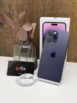 iPhone 14 Pro Max 256gb Deep Purple бу (фізична сім-карта), 256 ГБ, 6,7 ", A16 Bionic, 570$