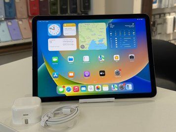 iPad Air 5 2022 M1 64gb Wi-Fi Space gray LTE б/у, Майдан, 64 ГБ, 10,9", M1, 370$, Розстрочка до 12 мiсяцiв
