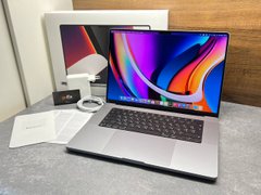 Macbook Pro 16" M1 Pro 2021 512Gb Space Gray бу, 512 ГБ, 16 ", M1 Pro, 1650$