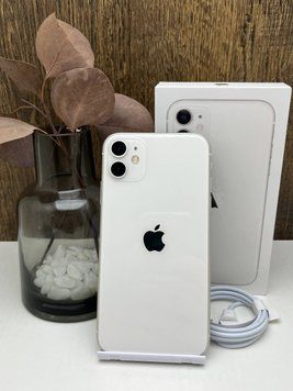 iPhone 11 128gb White бу, 128 ГБ, 6,1 ", A13 Bionic, 250$