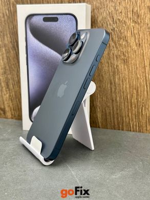 iPhone 15 Pro 128gb Blue Titanium Open Box (физическая сим), 128 ГБ, 6,1 ", A17 Pro, 970$