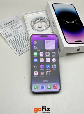 iPhone 14 Pro Max 128gb Deep Purple бу (фізична сім-карта), 128 ГБ, 6,7 ", A16 Bionic, 1030$