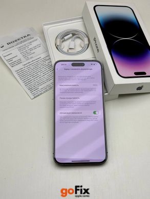 iPhone 14 Pro Max 128gb Deep Purple бу (фізична сім-карта), 128 ГБ, 6,7 ", A16 Bionic, 1030$