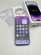 iPhone 14 Pro Max 128gb Deep Purple бу (физическая сим), 128 ГБ, 6,7 ", A16 Bionic, 1030$