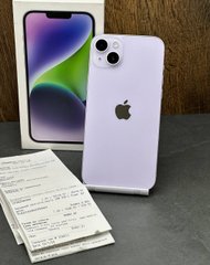 iPhone 14 Plus 128gb Purple бу ( фiзична сiм-карта ), 128 ГБ, 6,7 ", A15 Bionic, 650$
