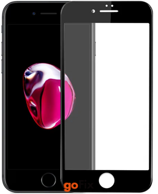 Захисне скло 9D Full Glass Gorillas for iPhone 8 Plus