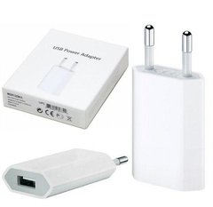 Мережевий зарядний пристрій Apple 5W USB Power Adapter Original Assembly (White), Осокорки