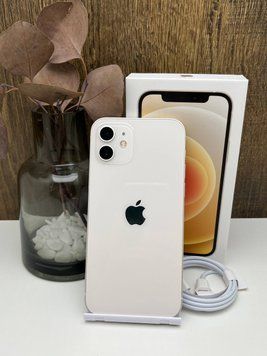 iPhone 12 128gb White бу, 128 ГБ, 6,1 ", A14 Bionic, 320$