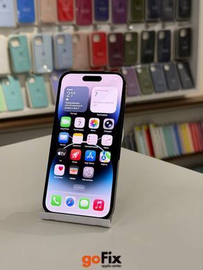 iPhone 14 Pro 256gb Space black бу (фізична сім-карта), Майдан, 256 ГБ, 6,1 ", A16 Bionic, 510$, 🐾 3 платажі(Моно банк), Розстрочка до 12 мiсяцiв