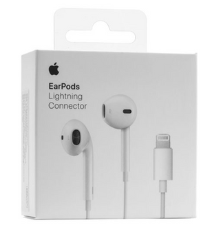 Наушники Apple EarPods with Lightning Connector Original  (White), Майдан