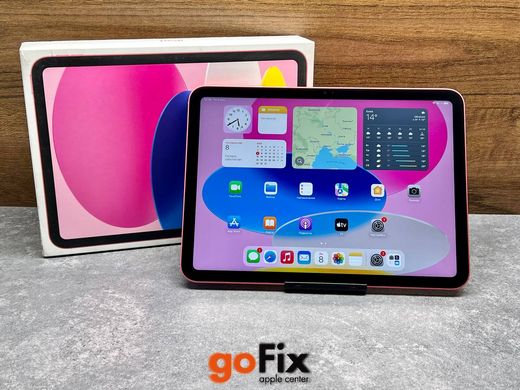 iPad 10 10.9' 2022 64gb Wi-Fi Pink Open Box, 64 ГБ, 10,9", A14 Bionic, 430$