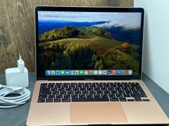 Macbook Air 13" M1 2020 256gb Gold бу, Майдан, 256 ГБ, 13,3", M1, 600$, Рассрочка Monobank и ПриватБанк от  2 до 12 месяцев