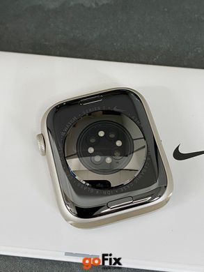 Apple Watch 7 45mm Starlight Nike бу, 45mm, 300$