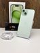 iPhone 15 128Gb Green б/у (физическая сим-карта), 128 ГБ, 6,1 ", A16 Bionic, 500$