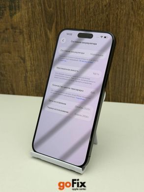 iPhone 15 Pro Max 512gb Black Titanium (фізична сім-карта), 512 ГБ, 6,7 ", A17 Pro, 850$