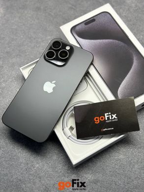 iPhone 15 Pro Max 512gb Black Titanium (фізична сім-карта), 512 ГБ, 6,7 ", A17 Pro, 1050$