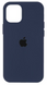 Чoхол Silicone Case for iPhone 12 Pro Max Deep navy