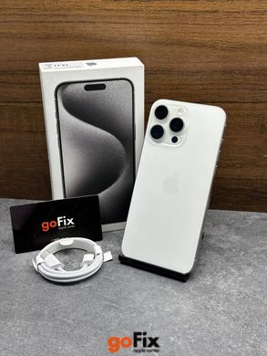 iPhone 15 Pro Max 512gb White Titanium (фізична сім-карта), 512 ГБ, 6,7 ", A17 Pro, 1350$