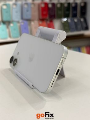iPhone 16 128Gb White б/у (фізична сім-карта), Майдан, 128 ГБ, 6,1 ", A18, 560$, 🐾 3 платажі(Моно банк), Розстрочка до 12 мiсяцiв